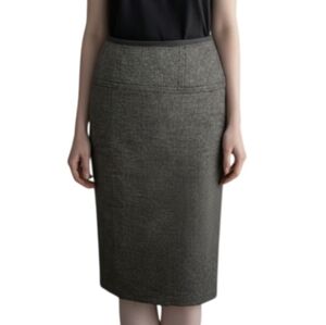 Apt. 9 Dark Gray Textured Pencil Skirt Sz.6 EUC.